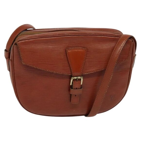 LOUIS VUITTON Epi Jeune FilleMM Shoulder Bag Brown M52153 LV Auth hk2446 - Picture 1 of 16